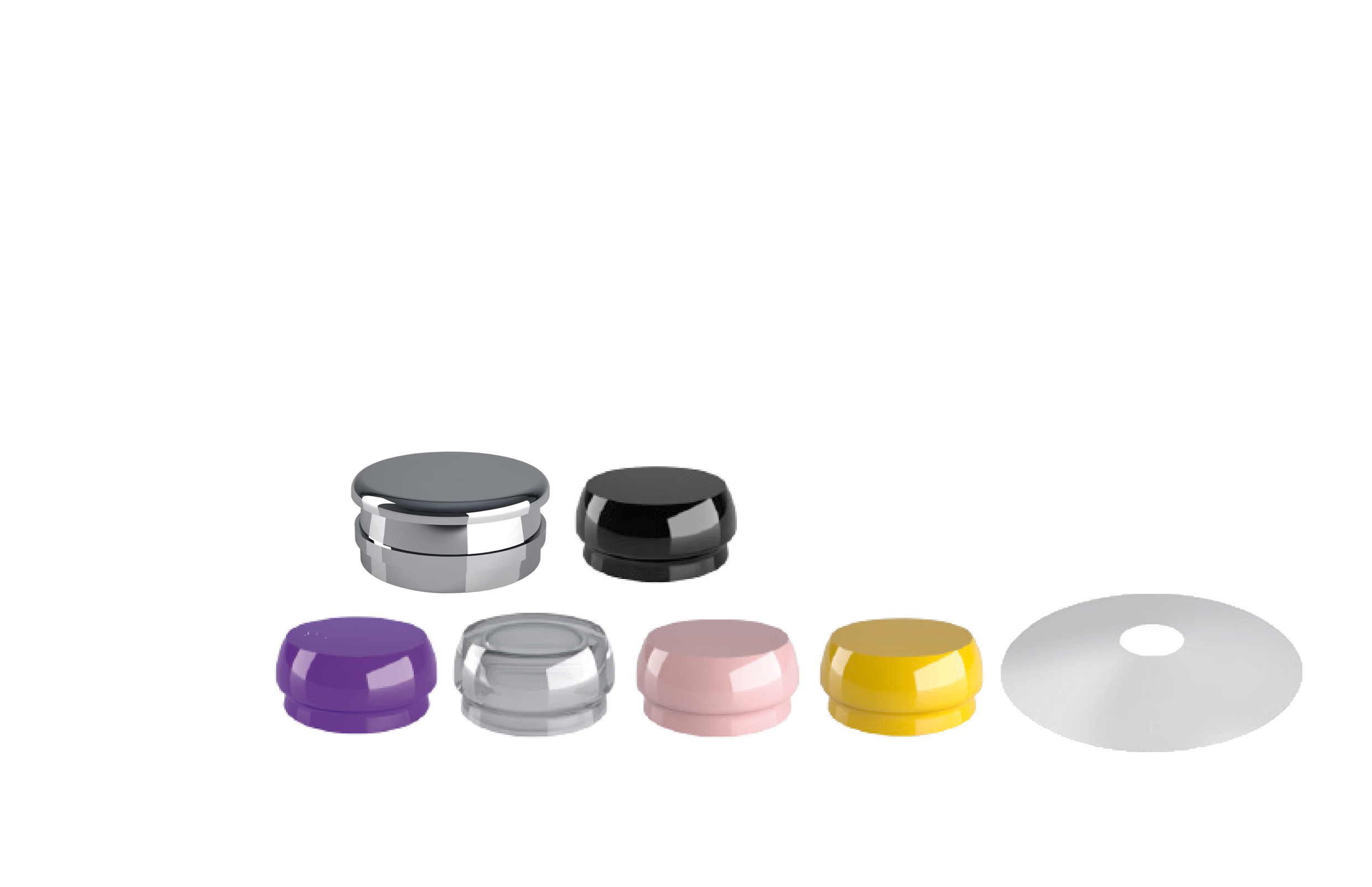 Rhein83 Set sortierte Kappen